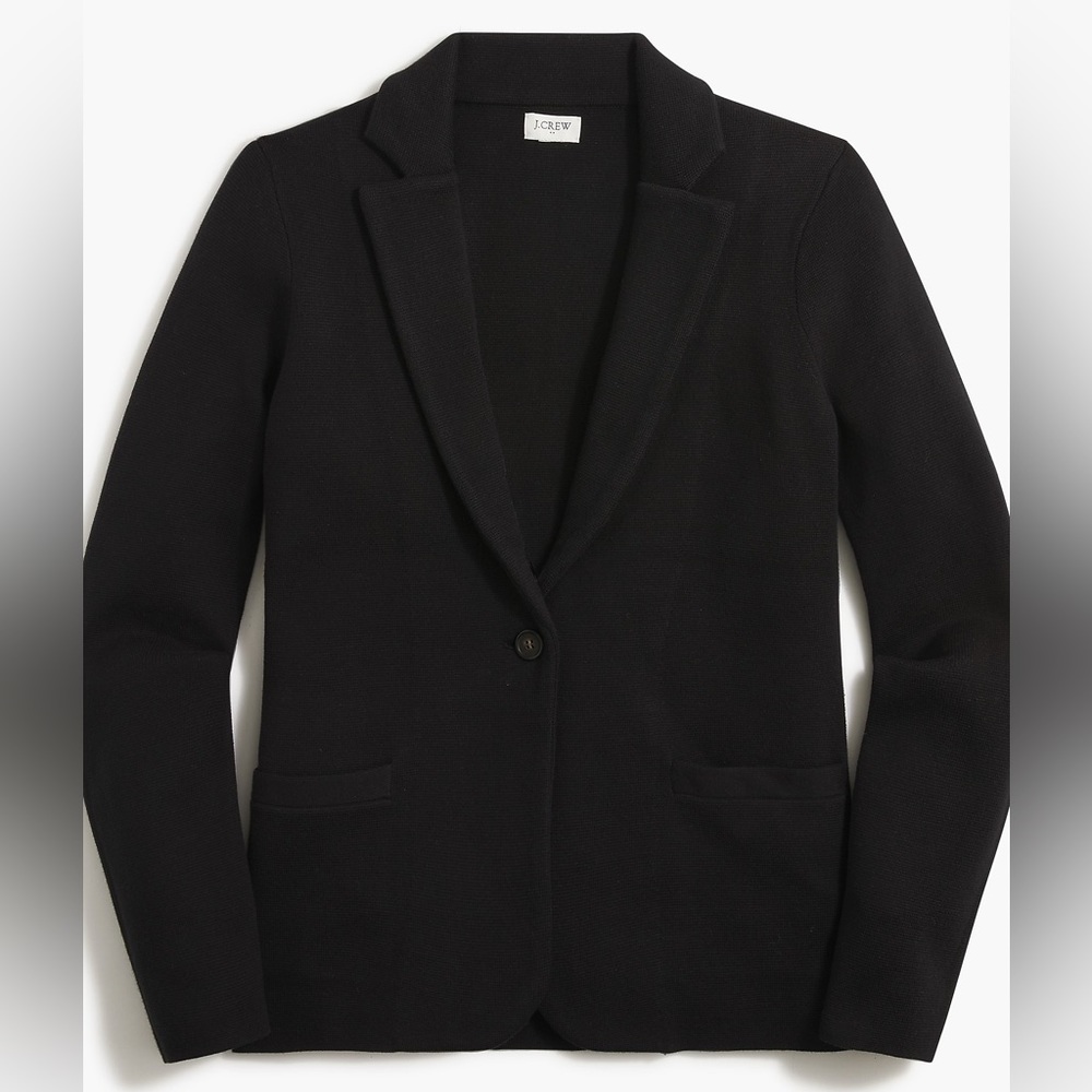 J. Crew Schoolboy Wool Sweater Blazer XS Size